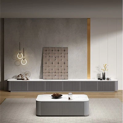 ตู้วางทีวีตั้งพื้นลายแนวตั้ง