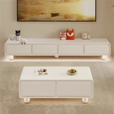 ตู้วางทีวีสีกากี